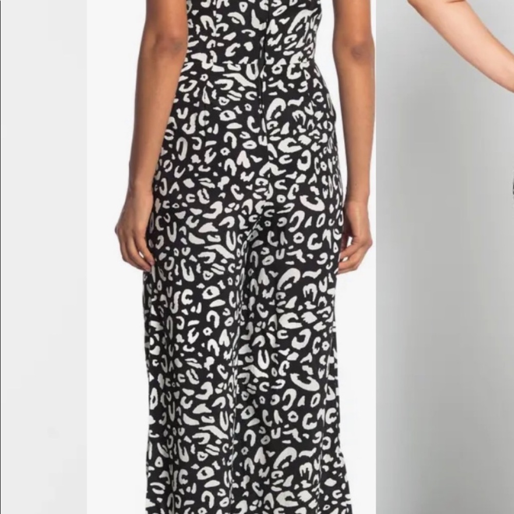 Modcloth Black and White Jumpsuit - Picture 4 of 9